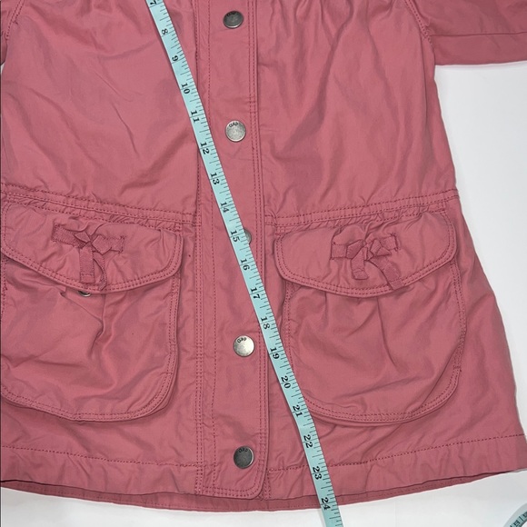 GAP Kids' Rose Twill Jacket with Hood - Picture 11 of 11